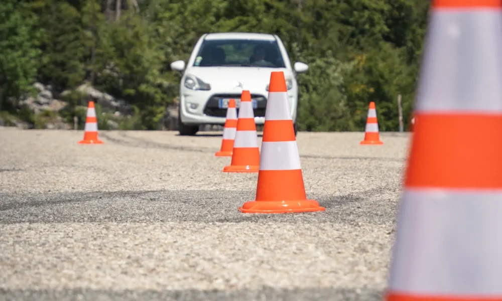 citroen cone de securité formation conduite